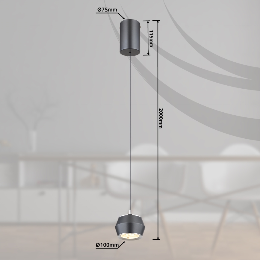 Globo - LED Pakabinamas sietynas LED/6W/230V