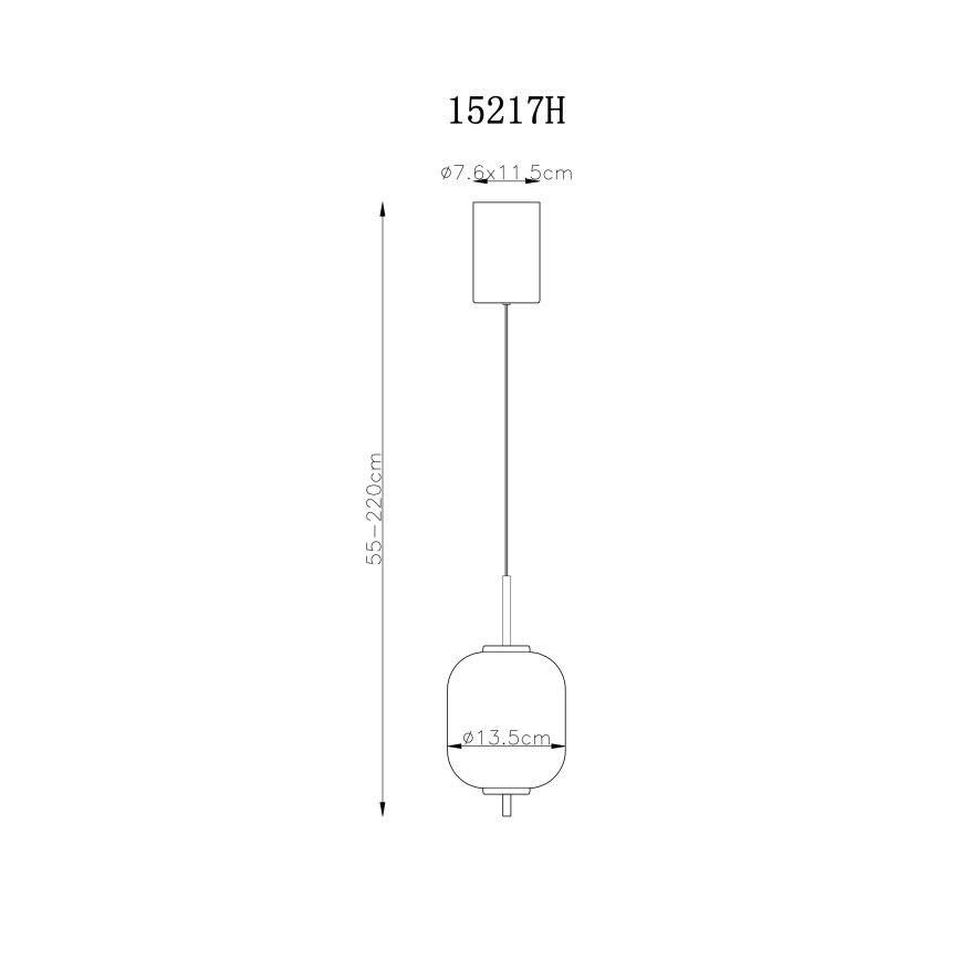 Globo - LED Pakabinamas sietynas LED/7W/230V