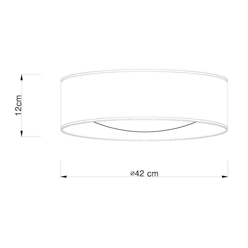 Globo - LED lubinis šviestuvas LED/18W/230V