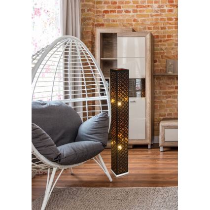 Globo - Grindų lempa su garsiakalbiu 2xE27 / 40W / 230V