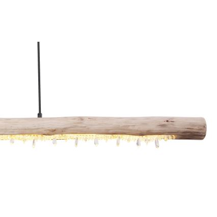 Globo 15354-20 - reguliuojamas LED kabantis šviestuvas ant laido FELICITAS LED/25W/230V, smėlinis