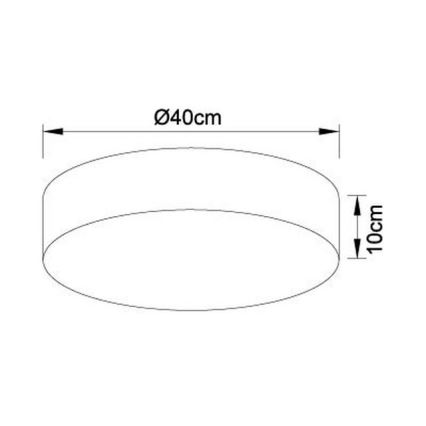 Globo - LED Pritemdomas lubinis šviestuvas t LED/24W/230V + VP