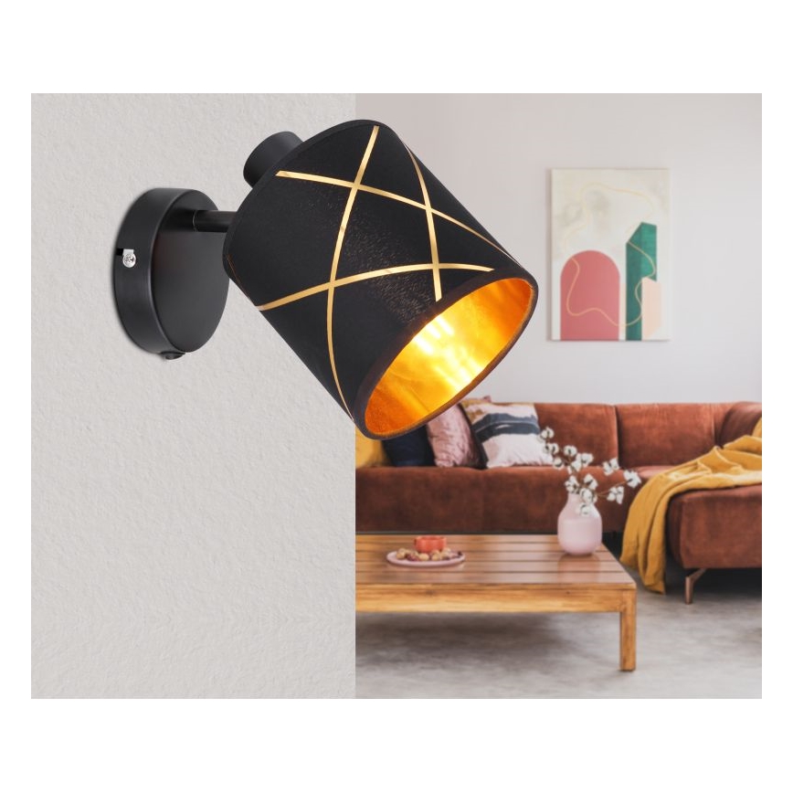 Globo - Sieninis akcentinis šviestuvas 1xE27/25W/230V