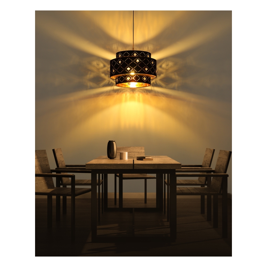 Globo 15448H1 - Pakabinamas sietynas ABBEY 1xE27/60W/230V
