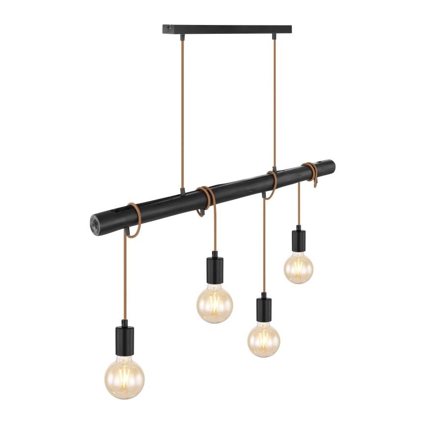 Globo 15459-4H - Pakabinamas sietynas LEO 4xE27/60W/230V