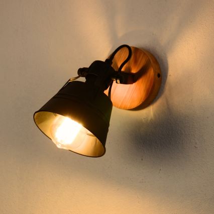 Globo - Sieninis akcentinis šviestuvas 1xE27/60W/230V kėnis