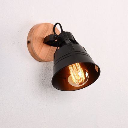 Globo - Sieninis akcentinis šviestuvas 1xE27/60W/230V kėnis