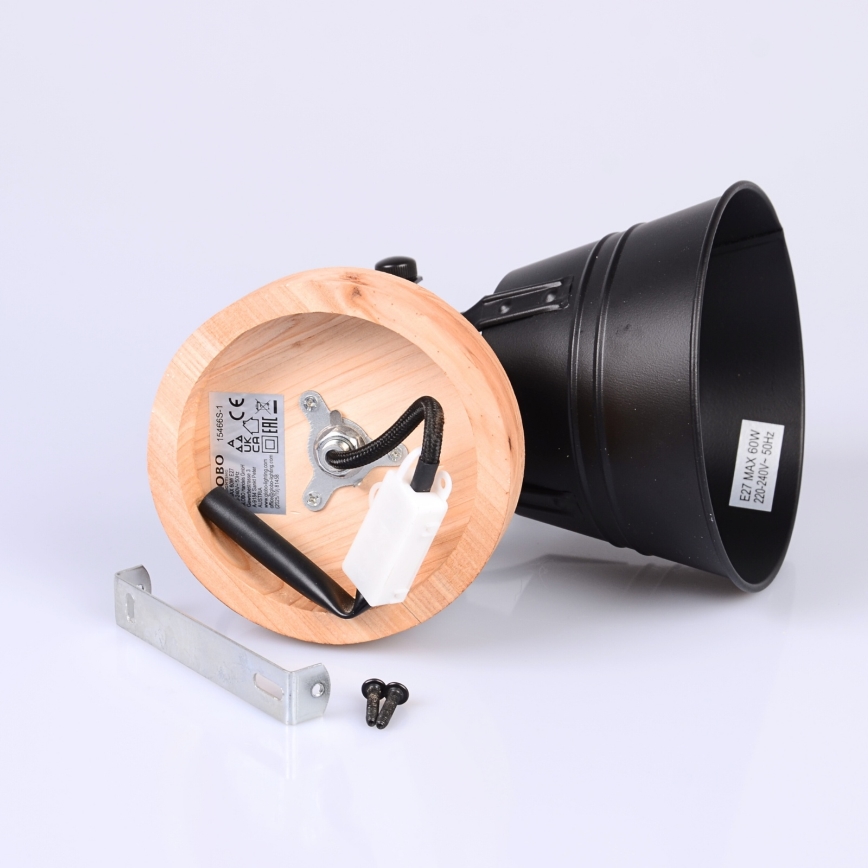 Globo - Sieninis akcentinis šviestuvas 1xE27/60W/230V kėnis