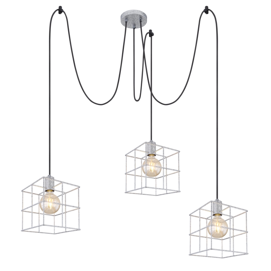 Globo 15530Z-3H1 - Pakabinamas sietynas MERRIL 3xE27/60W/230V