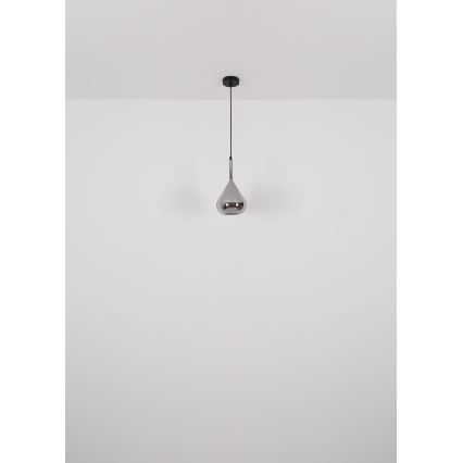 Globo - Pakabinamas sietynas 1xE27/60W/230V diametras 20 cm juoda