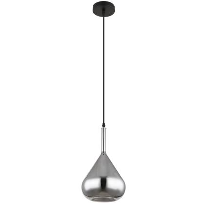Globo - Pakabinamas sietynas 1xE27/60W/230V diametras 20 cm juoda