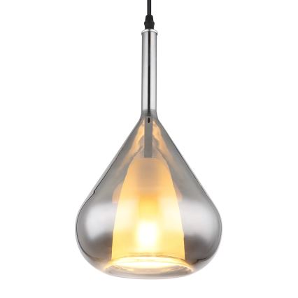 Globo - Pakabinamas sietynas 1xE27/60W/230V diametras 20 cm juoda