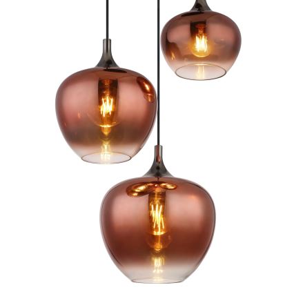 Globo - Pakabinamas sietynas 3xE27/40W/230V varis