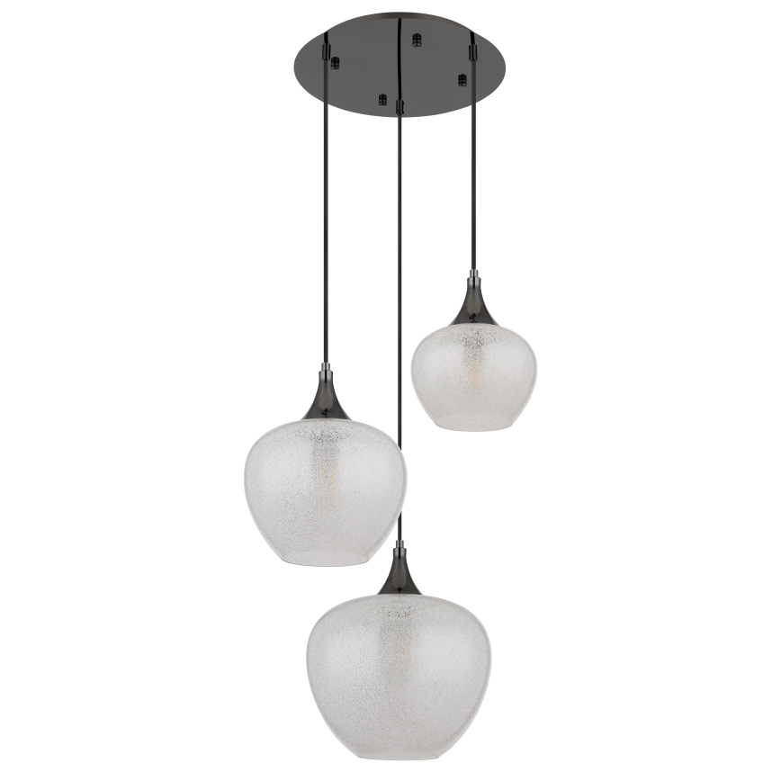 Globo - Pakabinamas sietynas 3xE27/40W/230V balta/antracitas
