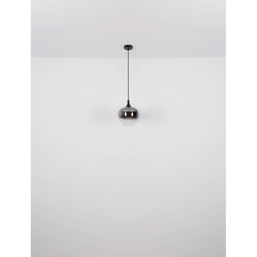 Globo - Pakabinamas sietynas 1xE27/40W/230V diametras 24 cm juoda