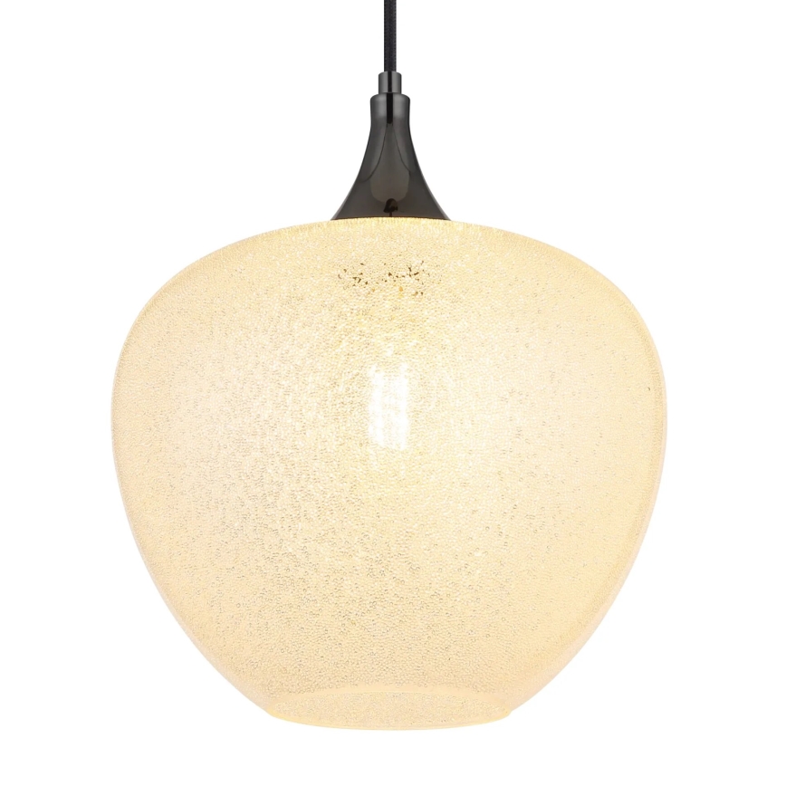Globo - Pakabinamas sietynas 1xE27/40W/230V diametras 29 cm balta/antracitas