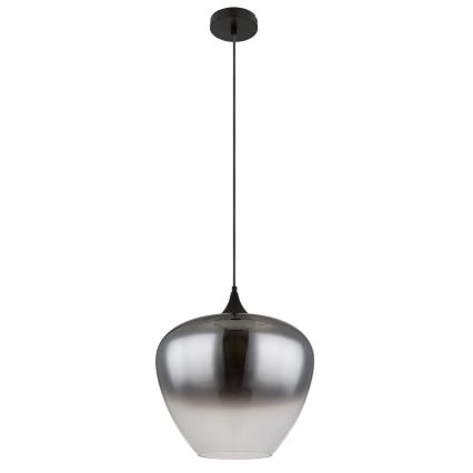 Globo - Pakabinamas sietynas 1xE27/60W/230V diametras 40 cm juoda