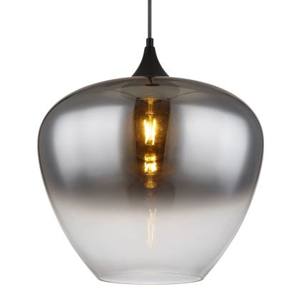 Globo - Pakabinamas sietynas 1xE27/60W/230V diametras 40 cm juoda