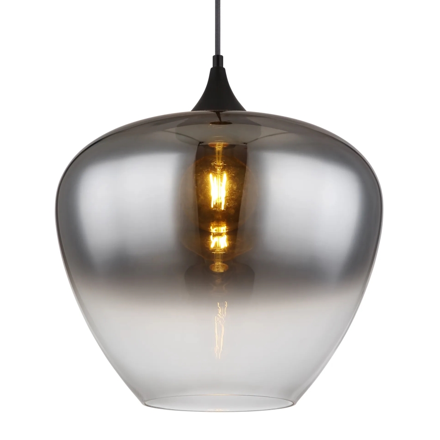 Globo - Pakabinamas sietynas 1xE27/60W/230V diametras 40 cm juoda