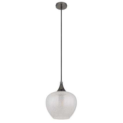 Globo - Pakabinamas sietynas 1xE27/40W/230V diametras 24 cm balta/antracitas