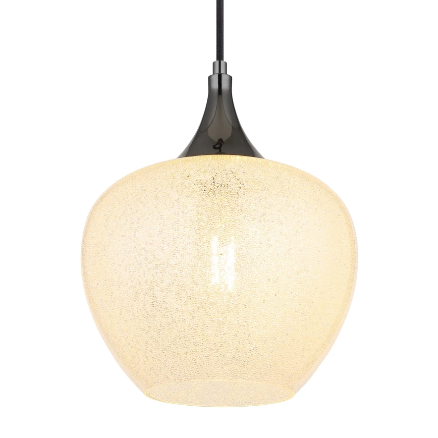 Globo - Pakabinamas sietynas 1xE27/40W/230V diametras 24 cm balta/antracitas