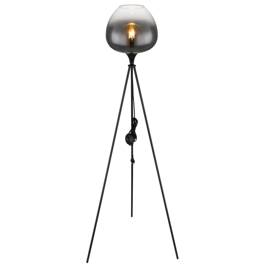 Globo - Grindinis šviestuvas 1xE27/60W/230V juodas