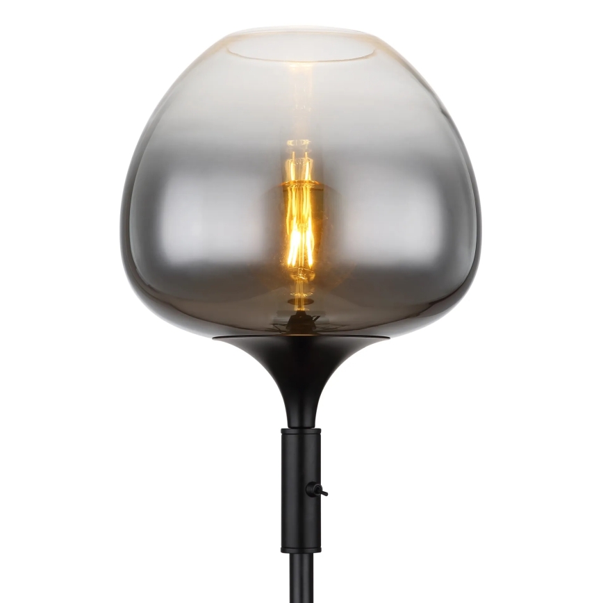 Globo - Grindinis šviestuvas 1xE27/40W/230V juodas
