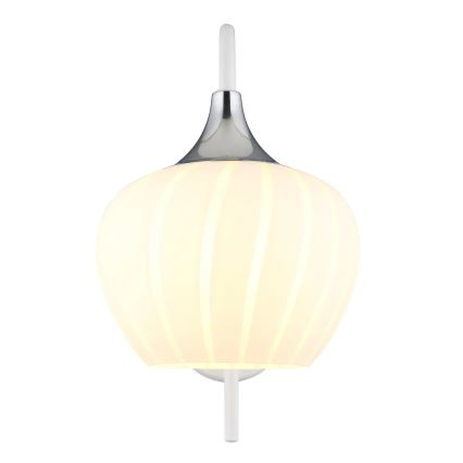 Globo - Sieninis šviestuvas 1xE27/40W/230V balta