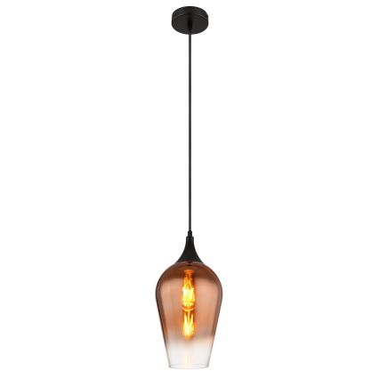 Globo - Pakabinamas sietynas 1xE27/60W/230V diametras 18 cm varis