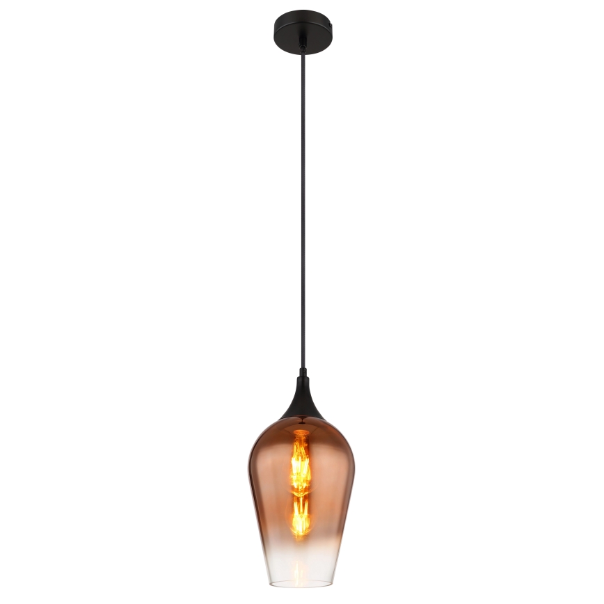 Globo - Pakabinamas sietynas 1xE27/60W/230V diametras 18 cm varis