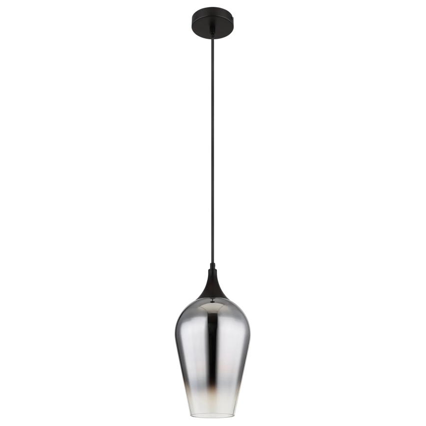 Globo - Pakabinamas sietynas 1xE27/60W/230V diametras 18 cm juoda