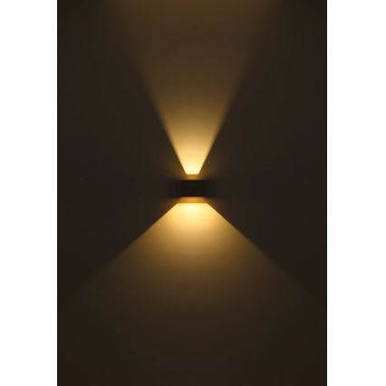 Globo - LED sieninis šviestuvas LED/8W/230V ruda