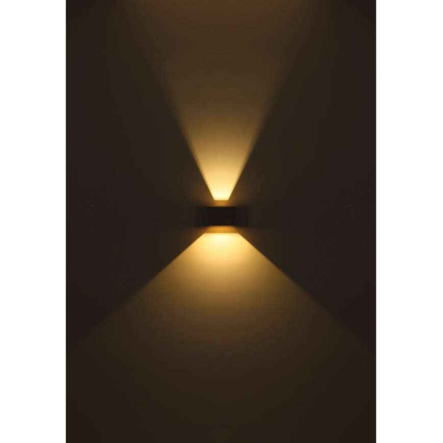 Globo - LED sieninis šviestuvas LED/8W/230V ruda