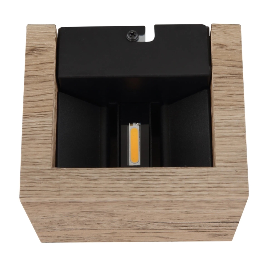 Globo - LED sieninis šviestuvas LED/8W/230V ruda
