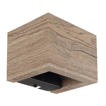 Globo - LED sieninis šviestuvas LED/8W/230V ruda