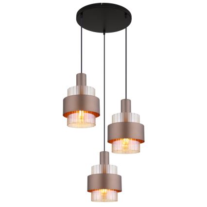 Globo - Pakabinamas sietynas 3xE27/60W/230V diametras 45 cm