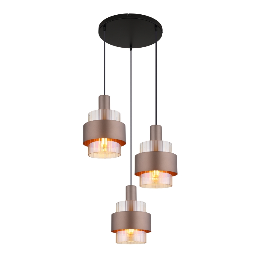 Globo - Pakabinamas sietynas 3xE27/60W/230V diametras 45 cm