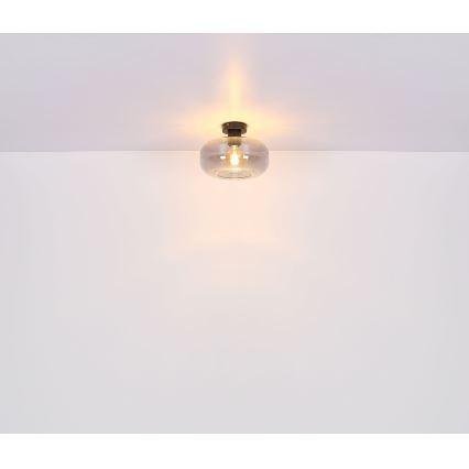 Globo - Tvirtinamas sietynas 1xE27/40W/230V diametras 28 cm pilka