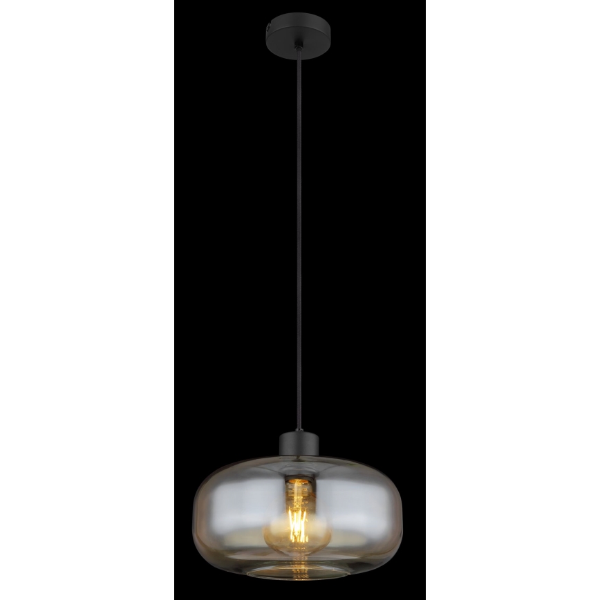 Globo - Pakabinamas sietynas 1xE27/40W/230V diametras 28 cm permatoma