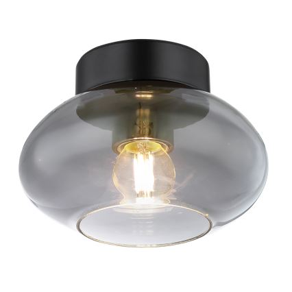 Globo - Lubinis šviestuvas 1xE27ILLU/40W/230V juodas