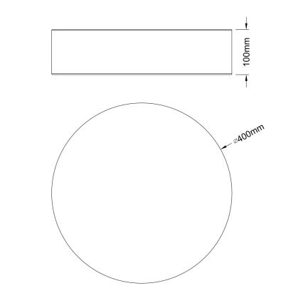 Globo - Lubinis šviestuvas 3xE27/15W/230V