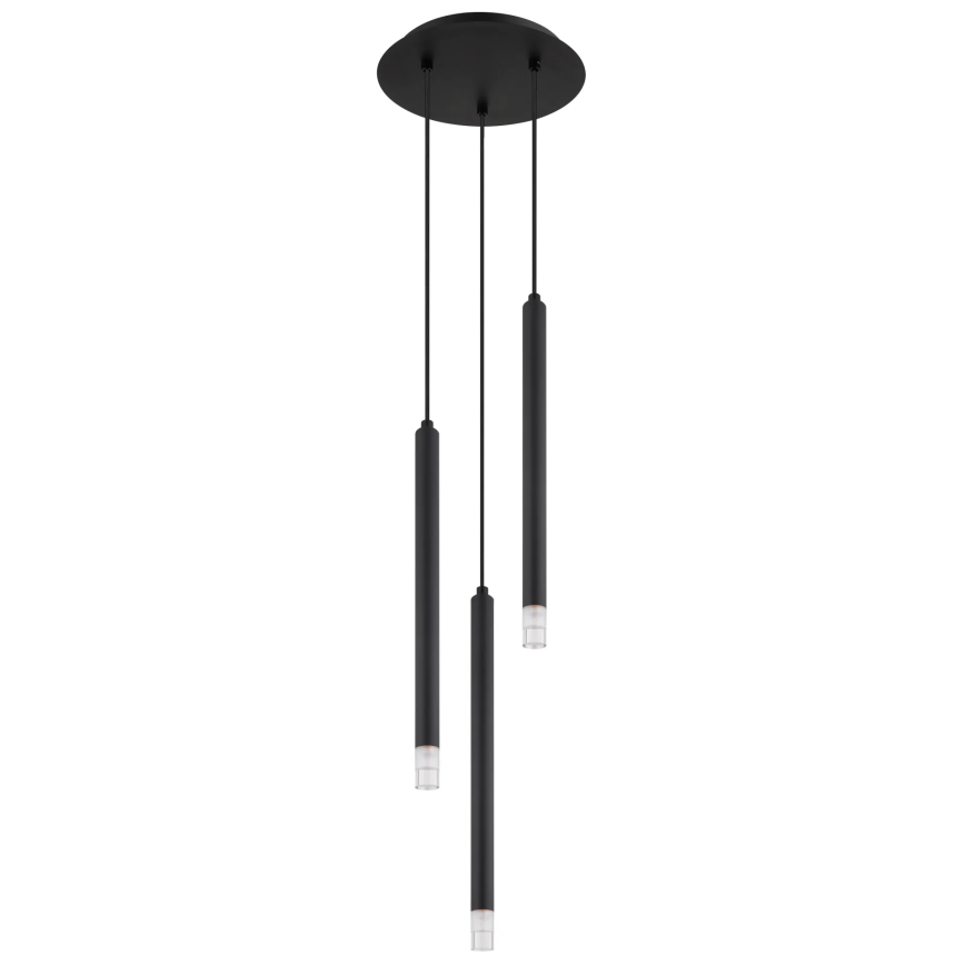 Globo - Pakabinamas sietynas 3xG9/4W/230V diametras 24 cm juoda
