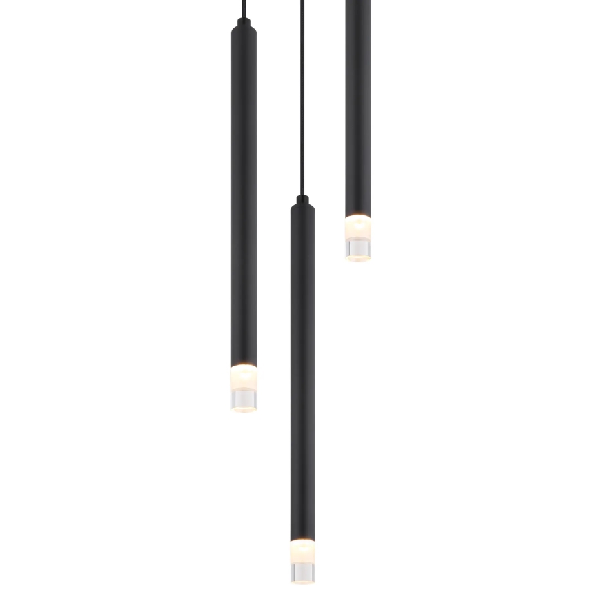 Globo - Pakabinamas sietynas 3xG9/4W/230V diametras 24 cm juoda