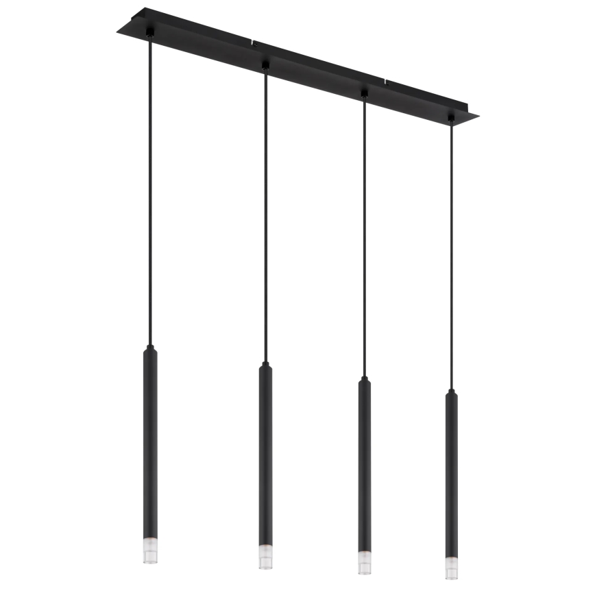 Globo - Pakabinamas sietynas 4xG9/4W/230V juoda