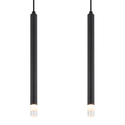 Globo - Pakabinamas sietynas 4xG9/4W/230V juoda