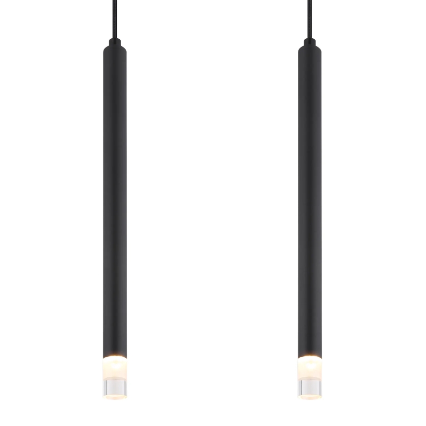 Globo - Pakabinamas sietynas 4xG9/4W/230V juoda