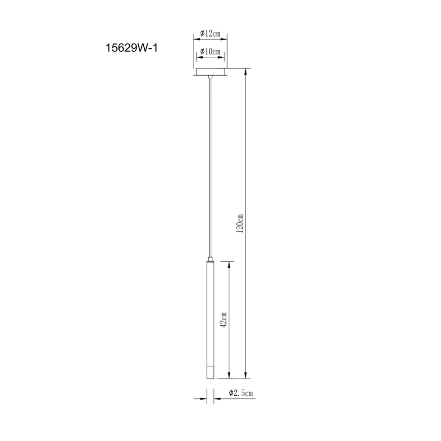 Globo - Pakabinamas sietynas 1xG9/4W/230V diametras 12 cm