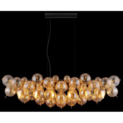 Globo - Pakabinamas šviestuvas ant laido 6xE14/25W/230V auksinis