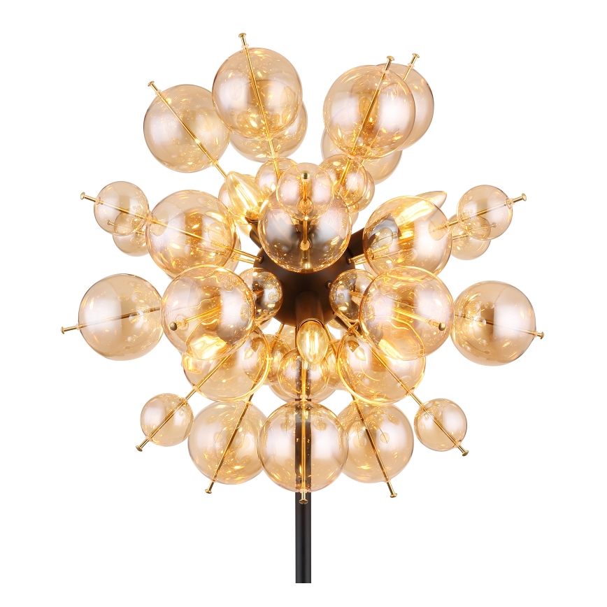 Globo - Pastatoma lempa 6xE14/25W/230V auksinė
