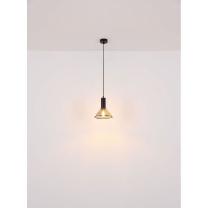 Globo - Pakabinamas sietynas 1xE27/60W/230V juoda